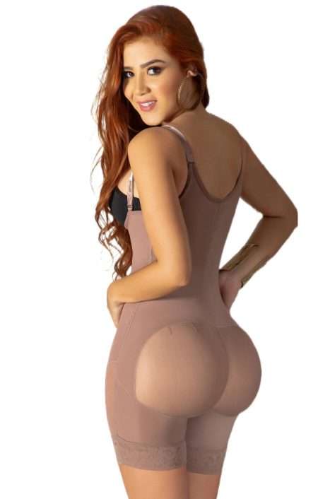 Faja Post Parto Seul con sistema de realce en glúteos, forro botánico y telas COOLMAX®.